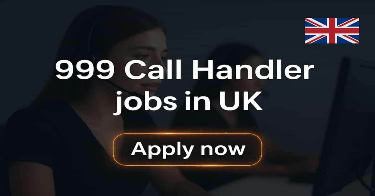 999 Call Handler jobs in UK