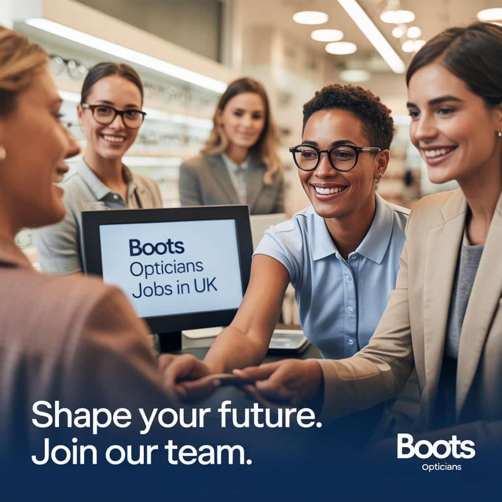 Boots Opticians Jobs In UK
