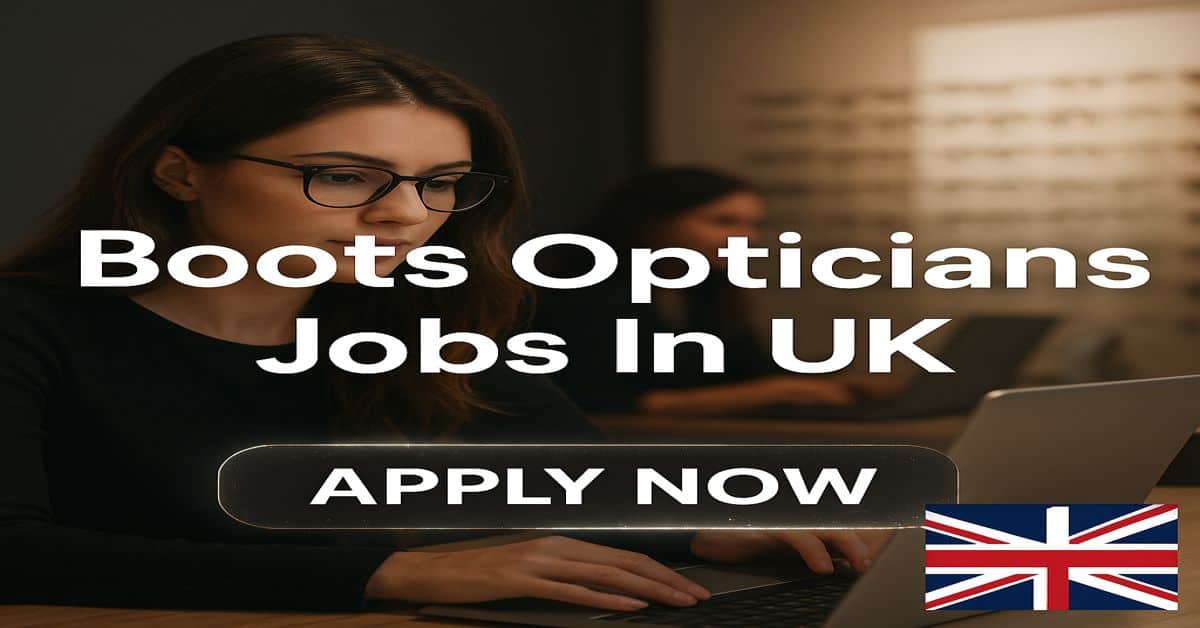 Boots Opticians Jobs In UK