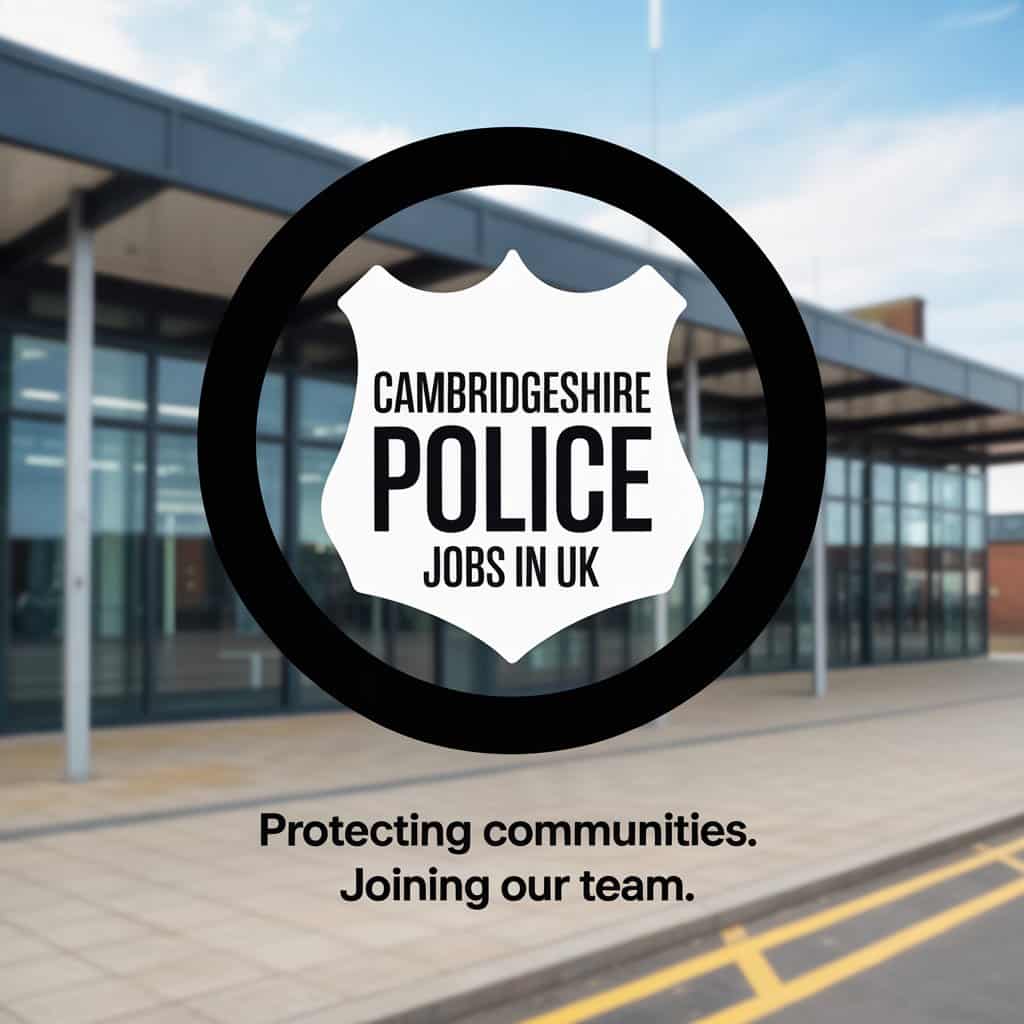Cambridgeshire Police Jobs in UK