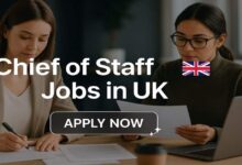 Chief of Staff Jobs in UK