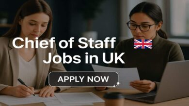 Chief of Staff Jobs in UK