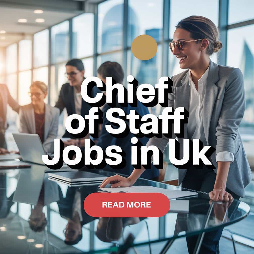 Chief of Staff Jobs in UK