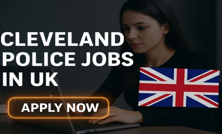 Cleveland Police Jobs in UK