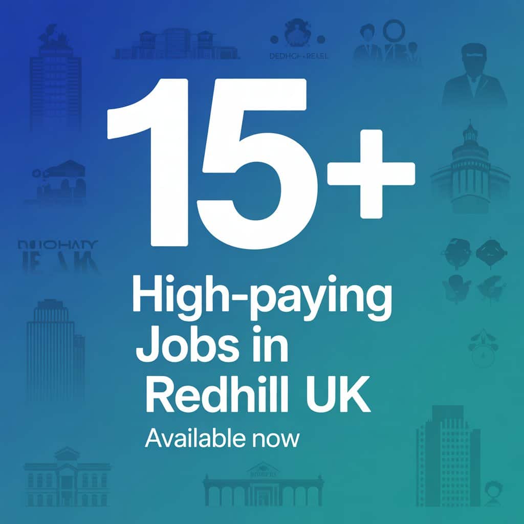 Jobs in Redhill UK
