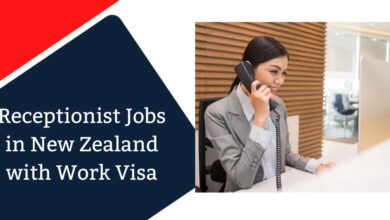 Receptionist Jobs in New Zealand with Work Visa