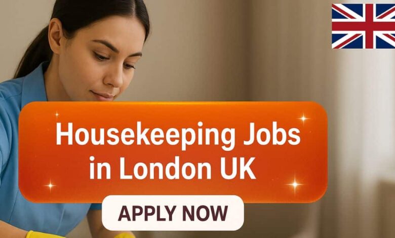 Housekeeping Jobs in London UK